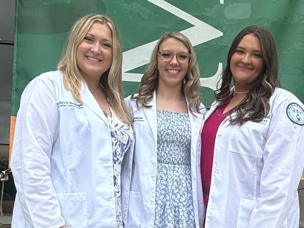 MarywoodU's tweet photo. Congratulations to our Marywood University's PA Program students as they receive their white coats, embarking on their path in healthcare! https://t.co/ltrb9Q0kh2