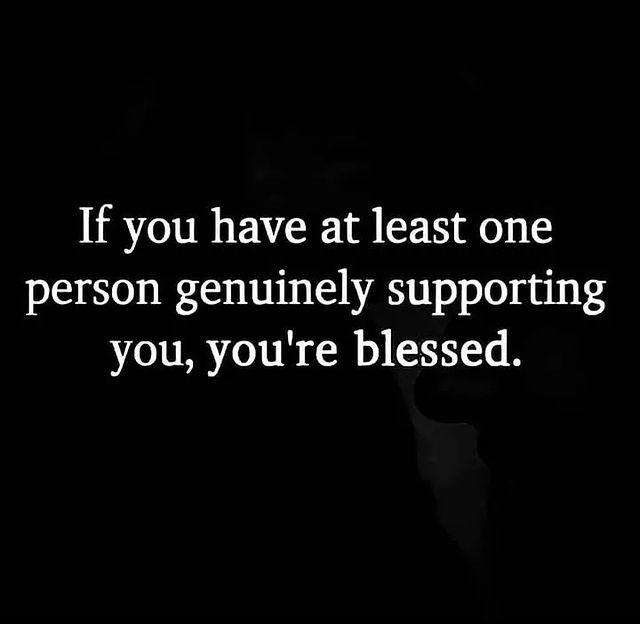 You're blessed