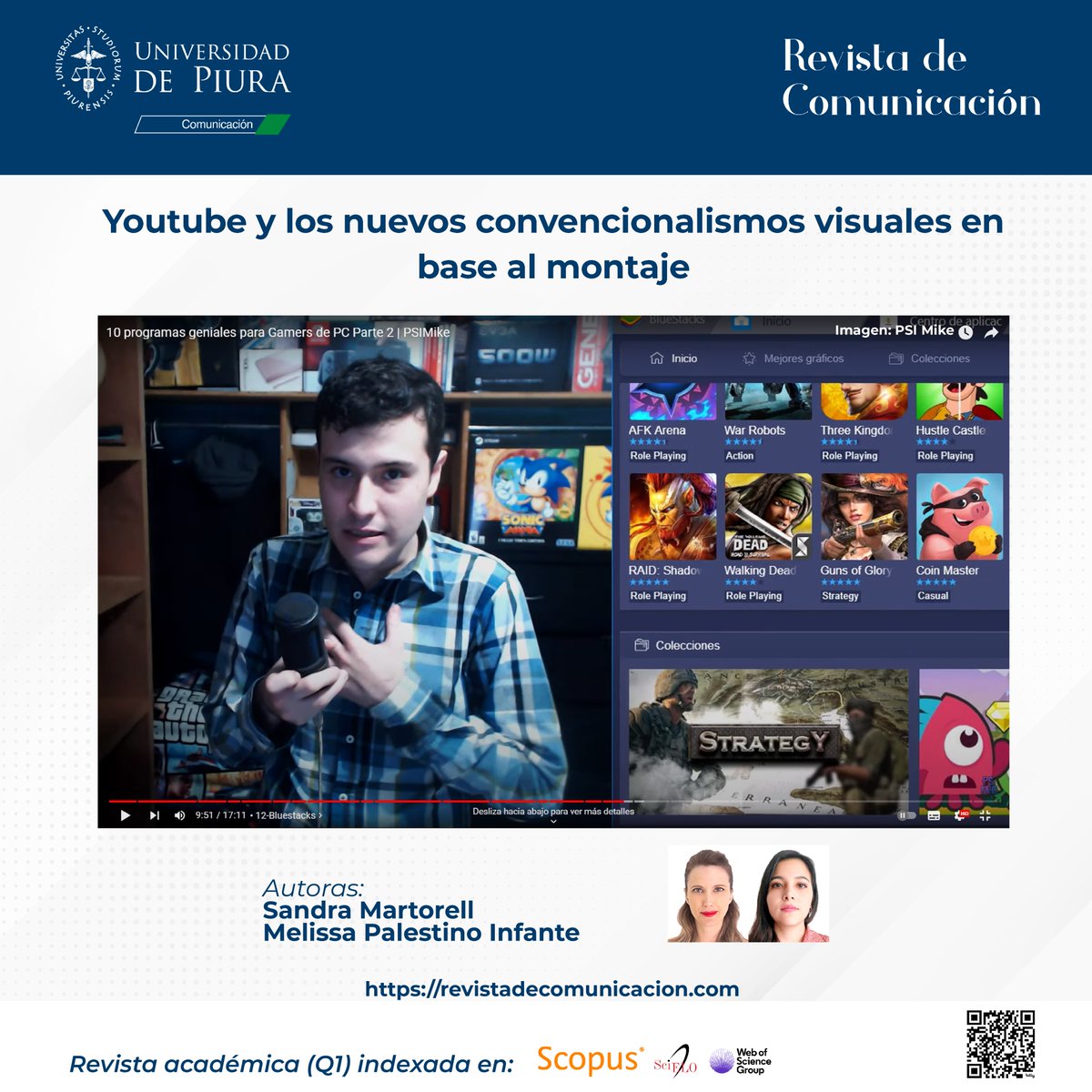 📘Artículo del Vol.23, N°1 (2024) 🔎Docentes de la Universidad Politécnica de Valencia de España investigan los recursos del #montaje empleado por los youtubers, estableciendo una comparación con las reglas del montaje cinematográfico. 🔗 shorturl.at/cwW03 #Fcom #Udep