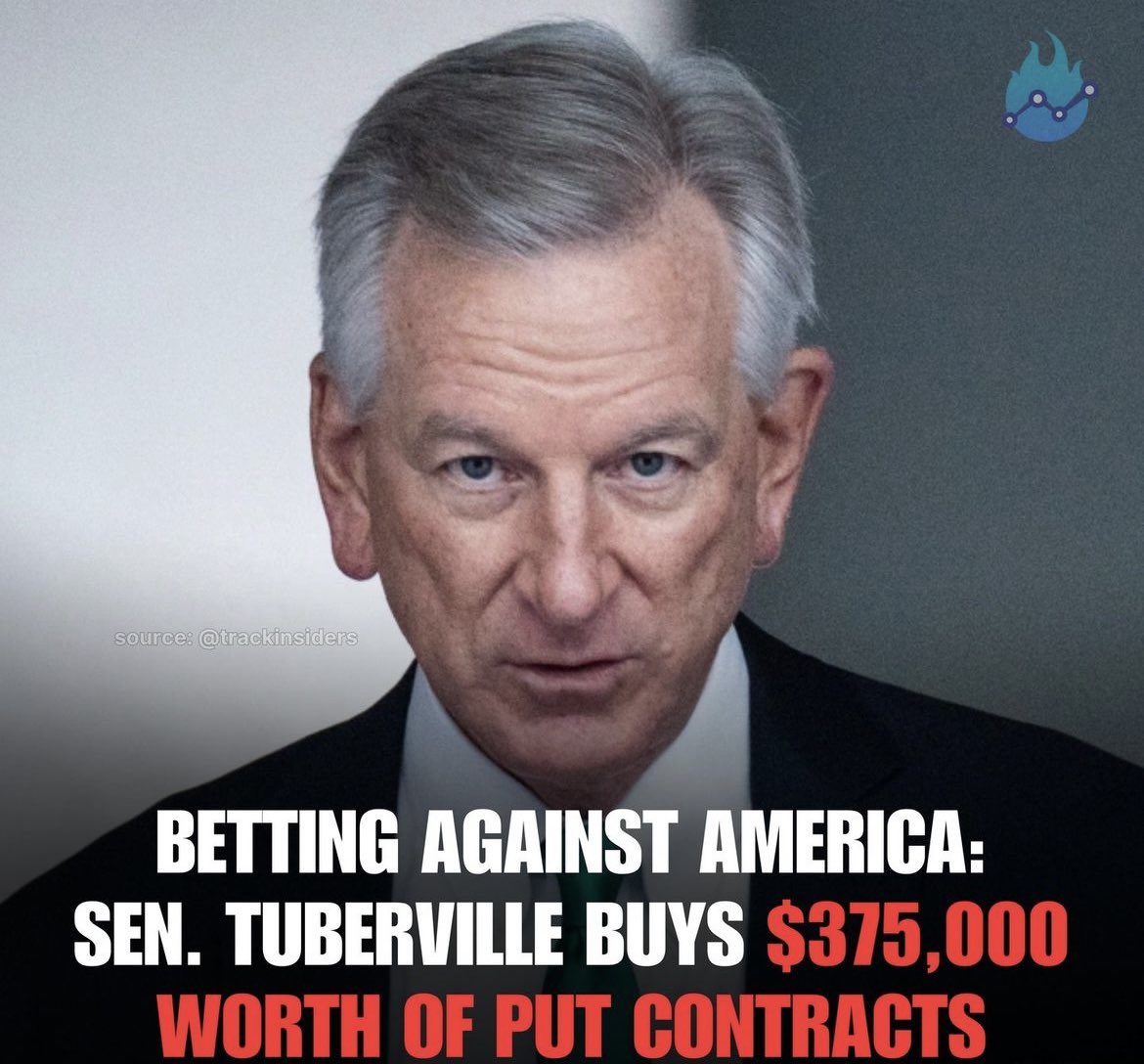 Senator Tuberville buys puts on $PYPL $LSCC $CCL $CLX $QCOM what does he know?