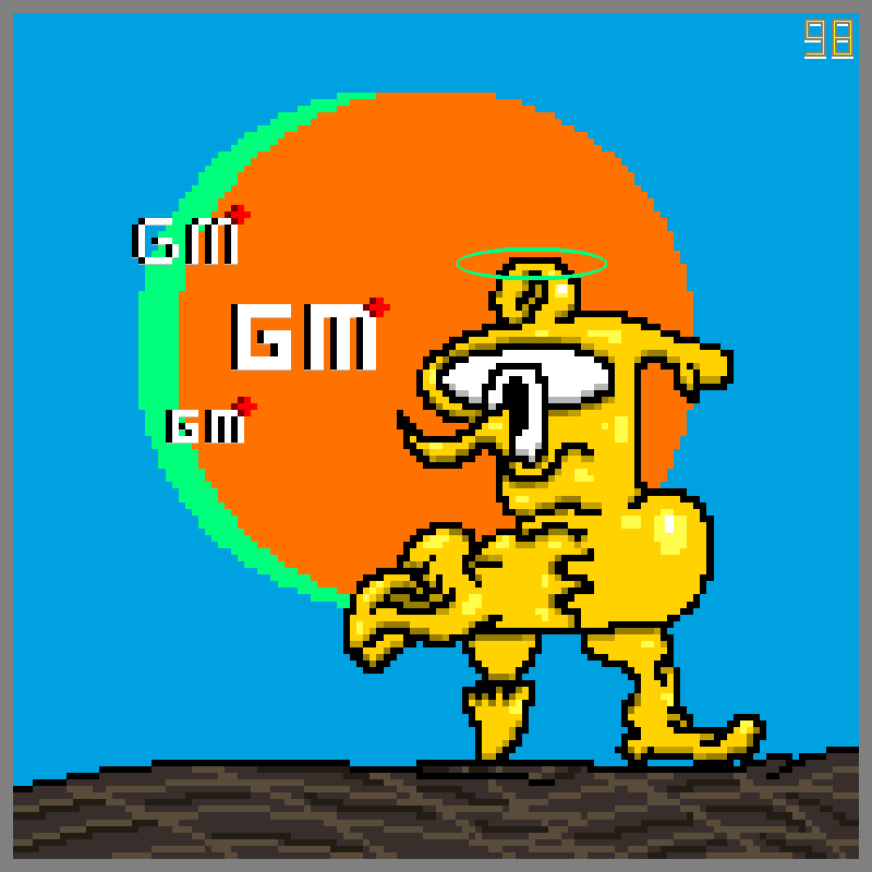 mania_amir_0x's tweet photo. Did you see my #objktpaint98 piece!? https://t.co/kL5tu8LpOg