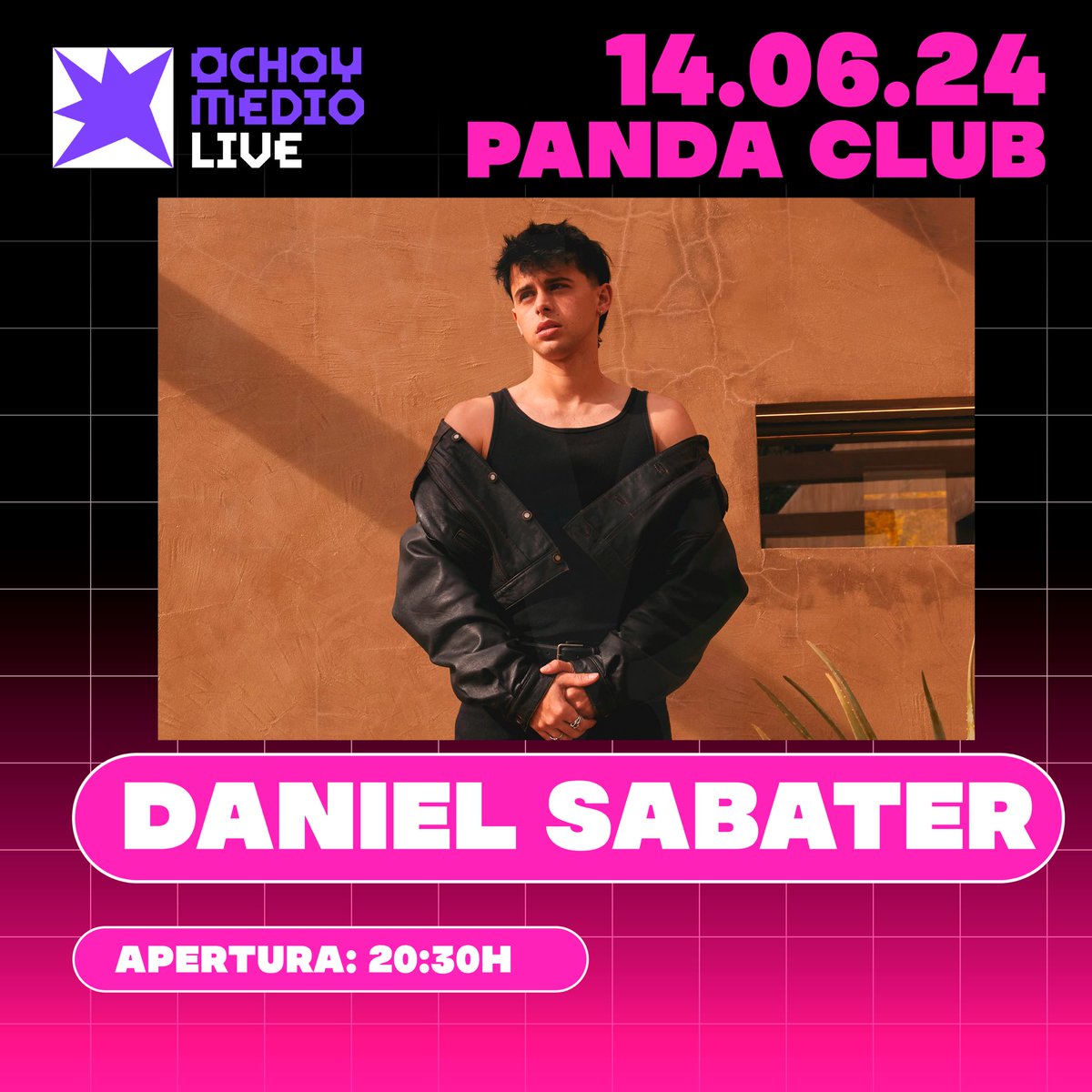 IMPORTANTE: aplazado el concierto de @dddsabater por motivos de salud ❤️‍🩹 ¡Nos vemos el 14 de junio!