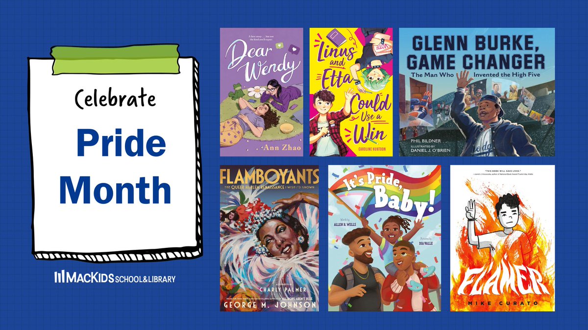 June is Pride Month so to celebrate we’ve curated a catalog of our books created by LGBTQIA+ authors and illustrators. Download our interactive catalog using our LGBTQIA+ voices Resource Center today: bit.ly/4biXttl