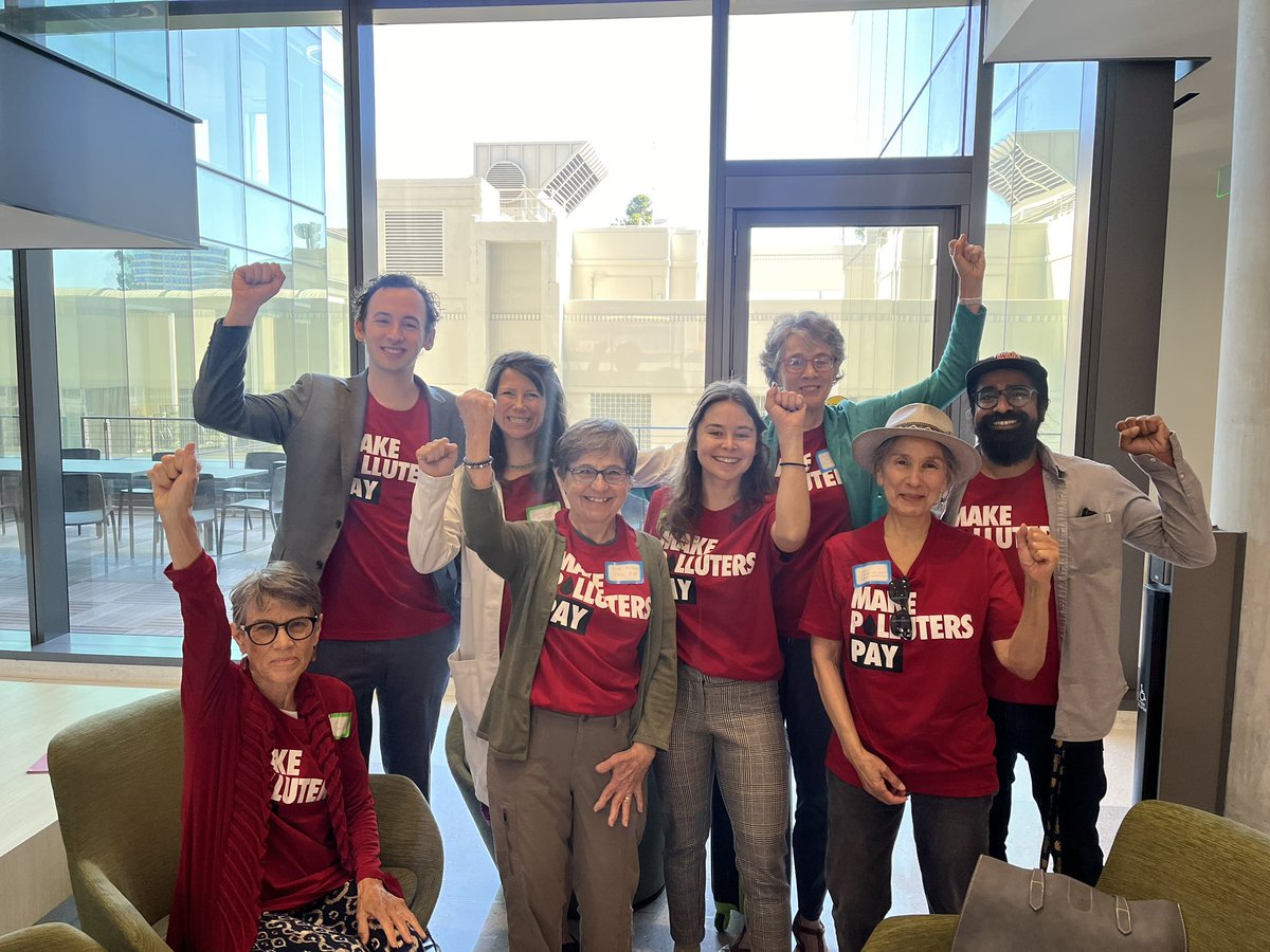 Excited for #MakePollutersPay lobby day! It’s time to plug idle oil wells, end fossil fuel subsidies, and hold polluters accountable. @EnvCalifornia @LastChance_CA @CFROG_vc @FossilFreeCA @ThirdActOrg