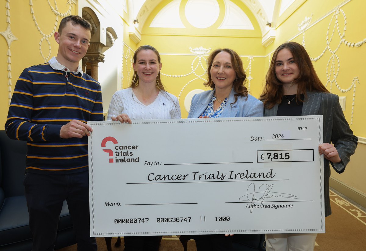 CancerTrialsIreland 🌈 (@cancertrials_ie) on Twitter photo 🙌A huge thank you to <a href="/hannah_smullen/">Hannah Smullen</a>, <a href="/TCDHorseRacing/">TCD Horse Racing Soc</a> and everyone who came together to raise over €7800 at the Cheltenham Preview Night in aid of Cancer Trials Ireland!
📸<a href="/luke__oneill_/">Luke O’Neill</a>, <a href="/hannah_smullen/">Hannah Smullen</a>, <a href="/EibhlinMulroe/">Eibhlin Mulroe 🌈</a> & Emma Osborne.
<a href="/francescrowley/">Frances Crowley</a> #CancerResearch 🙌A huge thank you to <a href="/hannah_smullen/">Hannah Smullen</a>, <a href="/TCDHorseRacing/">TCD Horse Racing Soc</a> and everyone who came together to raise over €7800 at the Cheltenham Preview Night in aid of Cancer Trials Ireland!
📸<a href="/luke__oneill_/">Luke O’Neill</a>, <a href="/hannah_smullen/">Hannah Smullen</a>, <a href="/EibhlinMulroe/">Eibhlin Mulroe 🌈</a> & Emma Osborne.
<a href="/francescrowley/">Frances Crowley</a> #CancerResearch