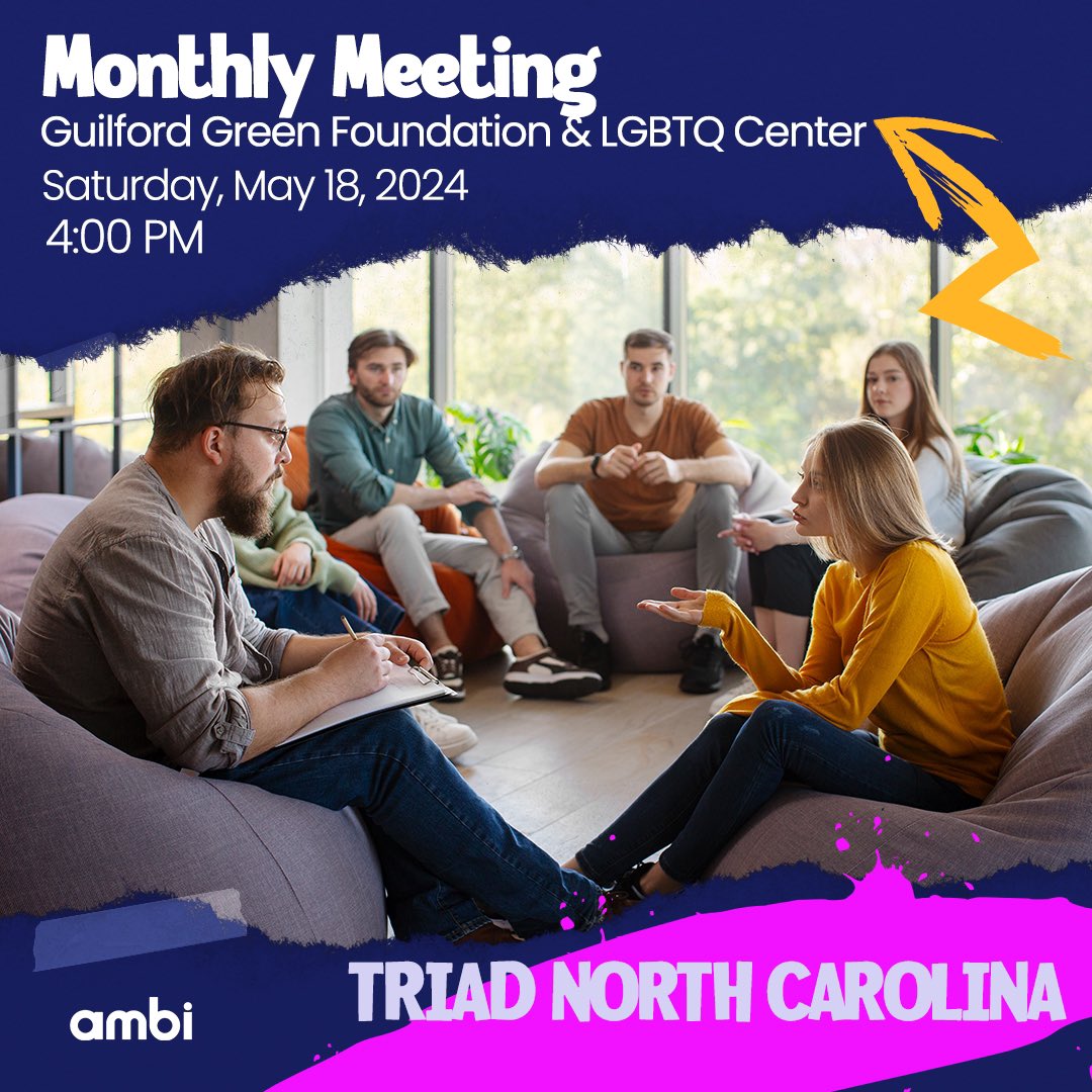 Don't miss the vibrant and supportive amBi community in Triad North Carolina. #amBiTriadNC 🌻 ambi.org/events/tnc-mon…