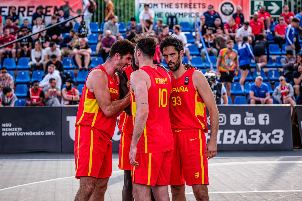 👀 Spain with a BIG win over France! 🔥🇪🇸 #3x3OQT x @BaloncestoESP