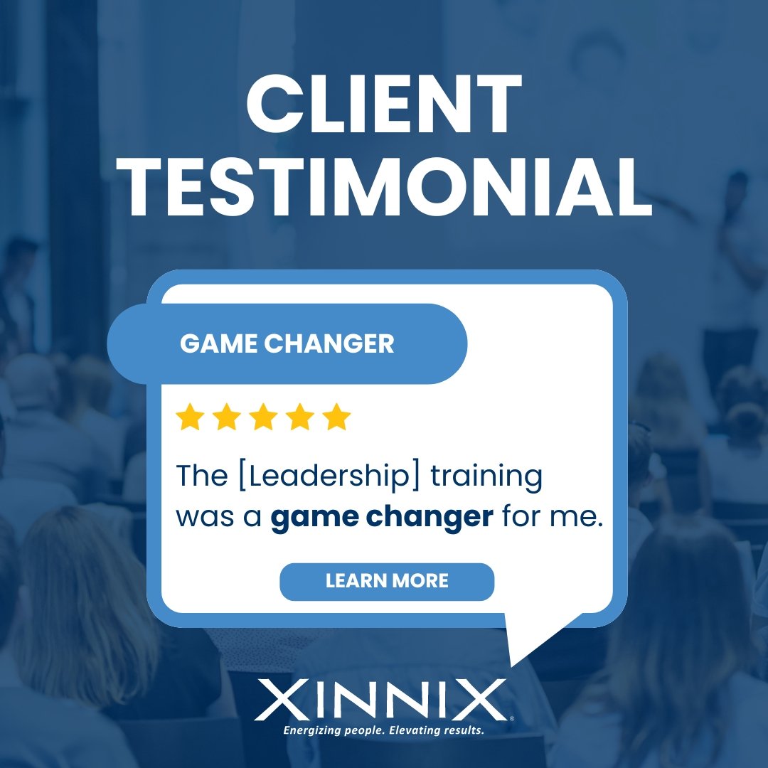 Join the ranks of satisfied clients who have experienced the XINNIX difference.

xinnix.com/contact-us

#LeadershipDevelopment #XINNIXTestimonials #GameChanger