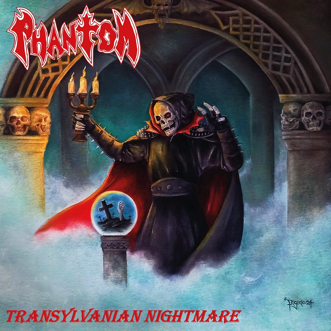 +++ ANNOUNCEMENT +++ PHANTOM - 'Transylvanian Nightmare' Are you ready to old school speed/thrash metal from Mexico? 12' vinyl version of the new EP 'Transylvanian Nightmare' to be released on Doomentia! Pre-order starts very soon on doomentia.com. #thrashmetal