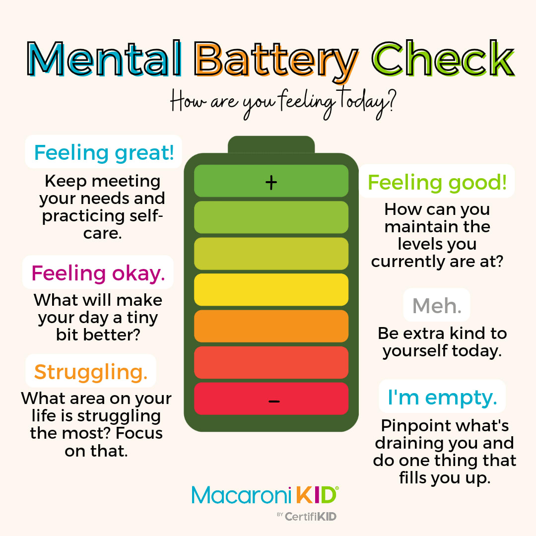 MacKidSWLasVega's tweet photo. Hi Macaroni KID families: here's a gentle reminder that self-care isn't selfish, it's essential. Let's break the stigma and prioritize our mental well-being, today and every day. 💙 

#MacaroniKID #MentalHealthActionDay #MentalHealth #MentalHealthAwareness #SelfLoveClub #SelfCare https://t.co/FbSFSxUBua