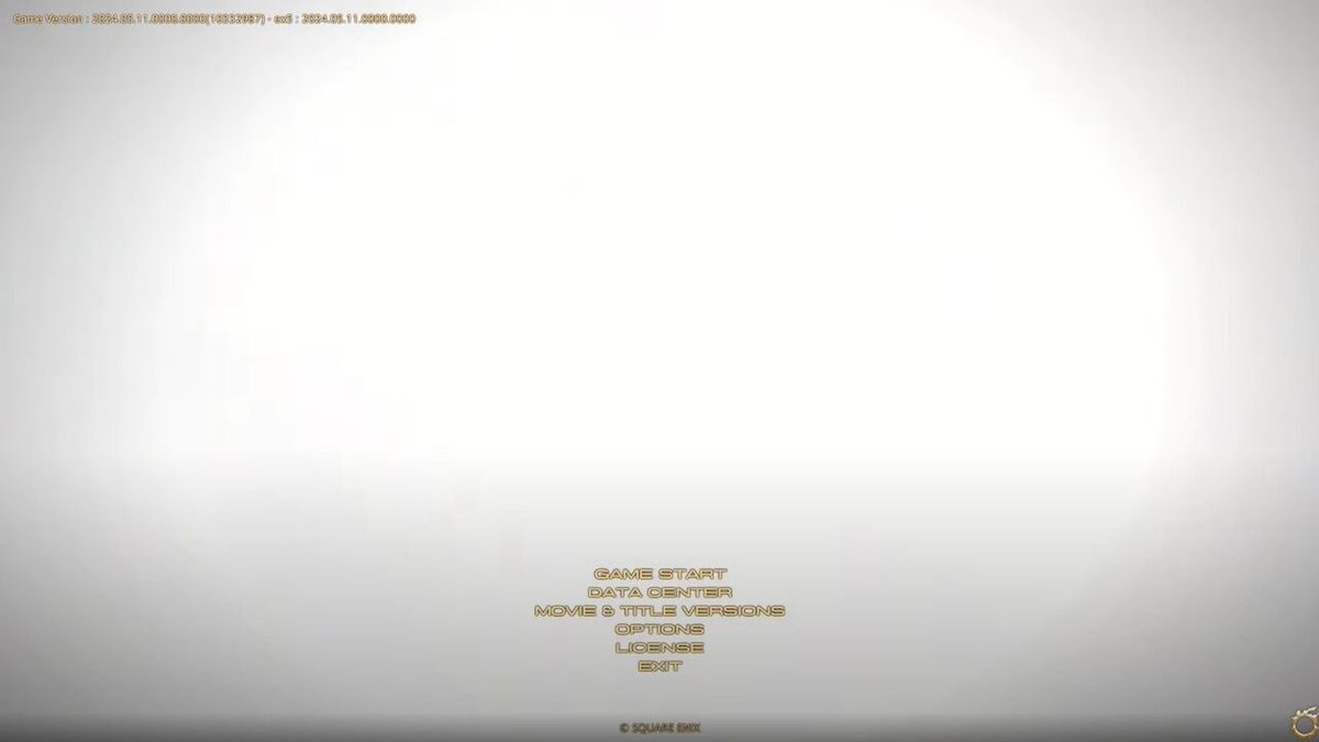 aitaikimochi's tweet photo. FFXIV Dawntrail title screen be like 😂 https://t.co/oSnSNL7gmn