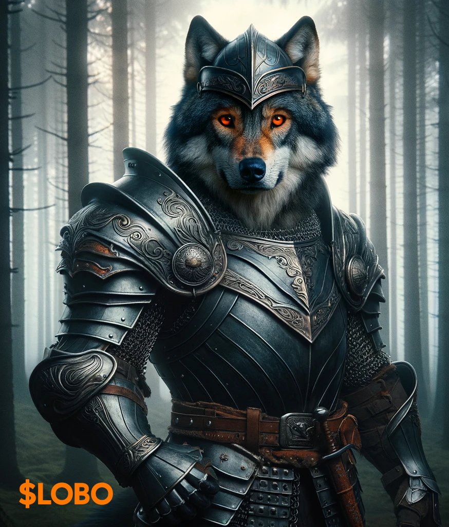 Always strong always ready to fight and win. 💪
$LOBO
@lobothewolfpup 
#LOBOthewolfpup #Runestone #RuneDoors #lobo