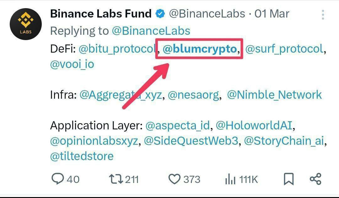 💰 Mining: BlumCrypto 
🎁 $BLUM  puan 

✅ Link 

✅‼️ Davet 5 kişiliktir. 

t.me/BlumCryptoBot/…

- Botu başlatın &amp; Hesabınızı oluşturun 
- Farming'e başlayın
- "Task" bölümüne gidip tamamlayın &amp; Puanlarınızı claim edin

📌 Her 8 saatte bir farmingi başlatın.