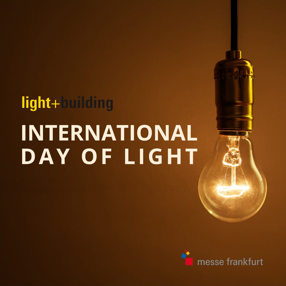 messefrankita's tweet image. 💡Giornata Internazionale della Luce
@Light_Building si impegna a fornire soluzioni innovative per affrontare le sfide ambientali attuali e guidare il settore verso un futuro più luminoso e sostenibile.🔆 
#internationaldayoflight #lightandbuilding