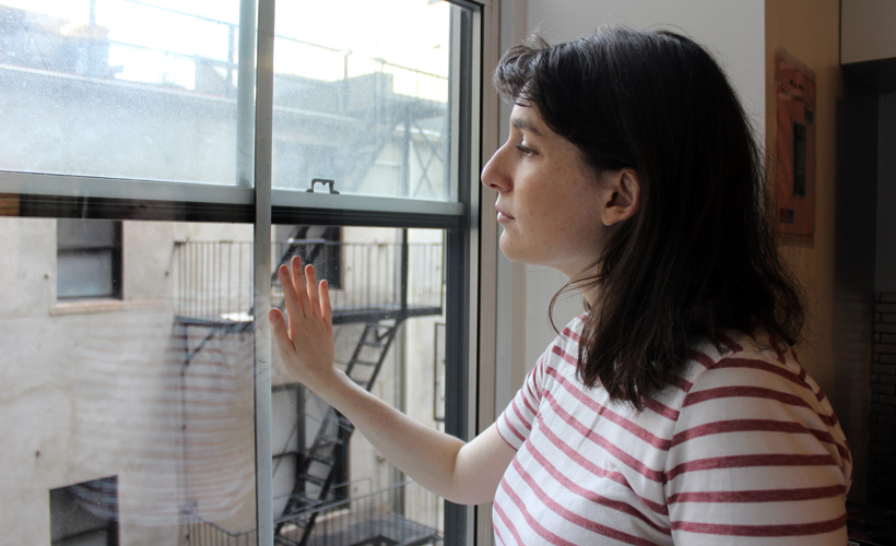 Reductress's tweet photo. Woman Who Worries Healthy Relationship Will Ruin Creativity Still Has Mental Illness to Rely On: https://t.co/tiFtr0mlqX https://t.co/WluW809qWr