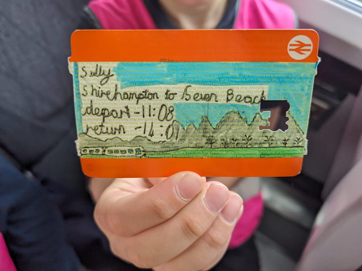 Lovely day with Shirehampton Primary School Y5. After a rail safety quiz we took the train to Severn Beach. Pupils enjoyed a map skills workshop then a game of #TransportTakeover What a blast! Thanks to @GWRHelp for making it all possible. #traintrip #RailSafety #daytoremember