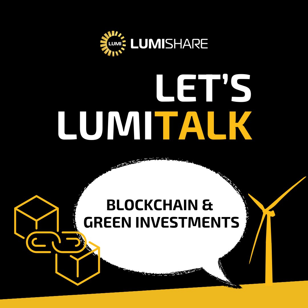 🌍 LumiShare Opens the Floor! Let's Discuss the Future of Green Energy Investments 🚀 As we venture deeper into the renewable energy revolution, we want to hear from YOU! 🌟 Discussion Topic: 'The Role of Blockchain in Democratizing Access to Green Investments' Blockchain