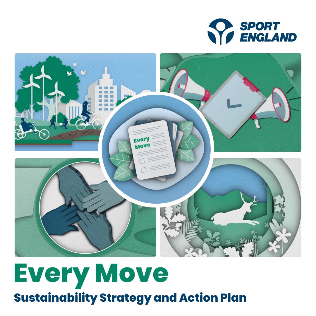 #EveryMove is Sport England’s sustainability strategy to help support the sport and physical activity sector respond to climate change. Participation is being affected by climate change events such as heatwaves and flooding. We must act now: sportengland.org/everymove