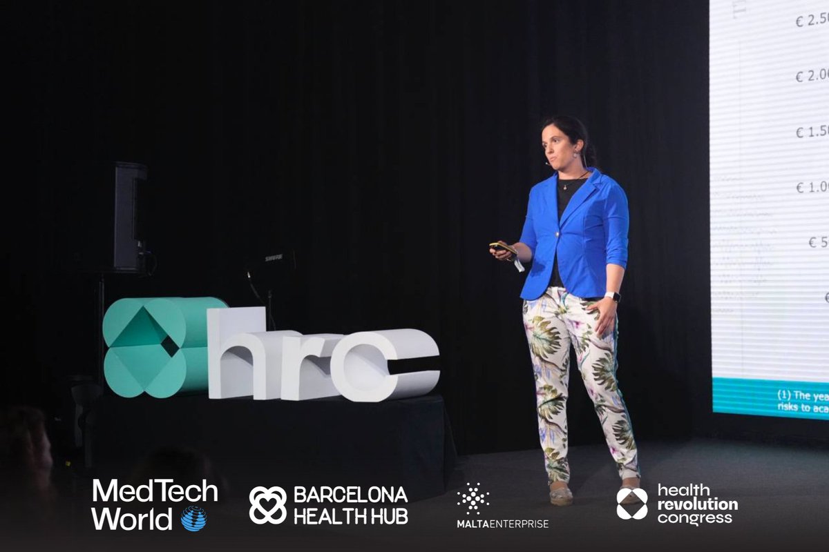 🌟 Bitsphi Diagnosis, led by COO Ana Garcia Poyo, presents at @Med_Tech_World Barcelona Startup Pitch Competition 2024. Pioneering EEG-based solutions for cognitive disorders. Pleasure to host you at Barcelona Roadshow! 🧠 #BarcelonaRoadshow 📸 eu1.hubs.ly/H097wNz0