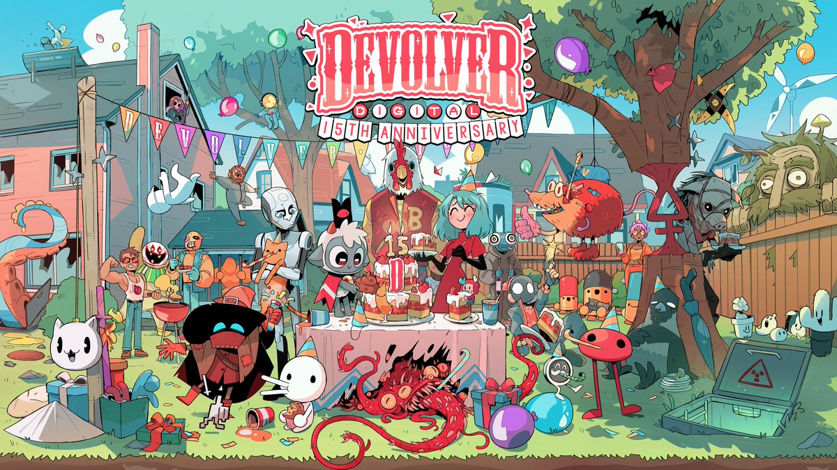 Devolver Digital is celebrating its 15th Anniversary and the party kicks off with our Steam Publisher Weekend!

Get up to 90% off your next favorite game.