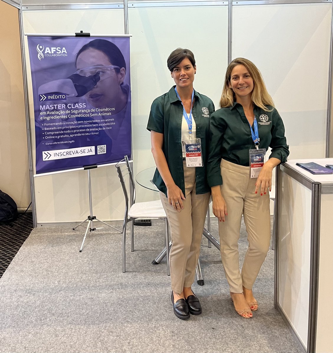 AFSAcollab's tweet image. #CBTOX2024 is in full swing! Drop by Booth 02 to learn more about our #AFSAMasterClass and receive a free gift for registering.

Bianca Marigliani &amp;amp; Antoniana Ottoni look forward to seeing you!

And make sure to catch Bianca’s presentation on the Master Class on May 18, 1:30-2pm.