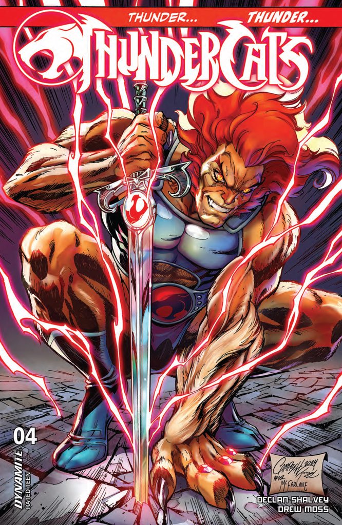 🗡️🦁 My brand new #THUNDERCATS ‘Artist Exclusive’ homaging the great McFarlane’s Spider-Man # 1 & sporting the dynamic coloring of @TanyaLehoux On sale this Saturday 5•18•2014 at 9:00 am PST as both a trade dress and virgin edition, ONLY at jscottcampbell.com !