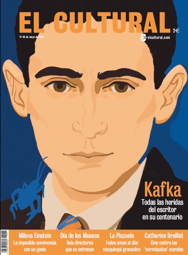 Ya en mis manos la edición digital del suplemento @elcultural que mañana sale impreso en el diario @elespanolcom Como se puede apreciar, el número está dedicado a Franz Kafka, de quien este 3 junio se cumple un centenario de su muerte. El especial no está mal, apenas tres
