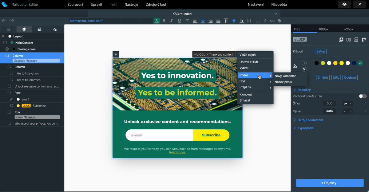 mailocator's tweet image. Víte, že můžete poslat dotaz na naši #technickou #podporu přímo z aplikace?
Pokud raději sami hledáte řešení, najdete ho v novém dokumentačním portálu.
#Mailocator #docs #techsupport
