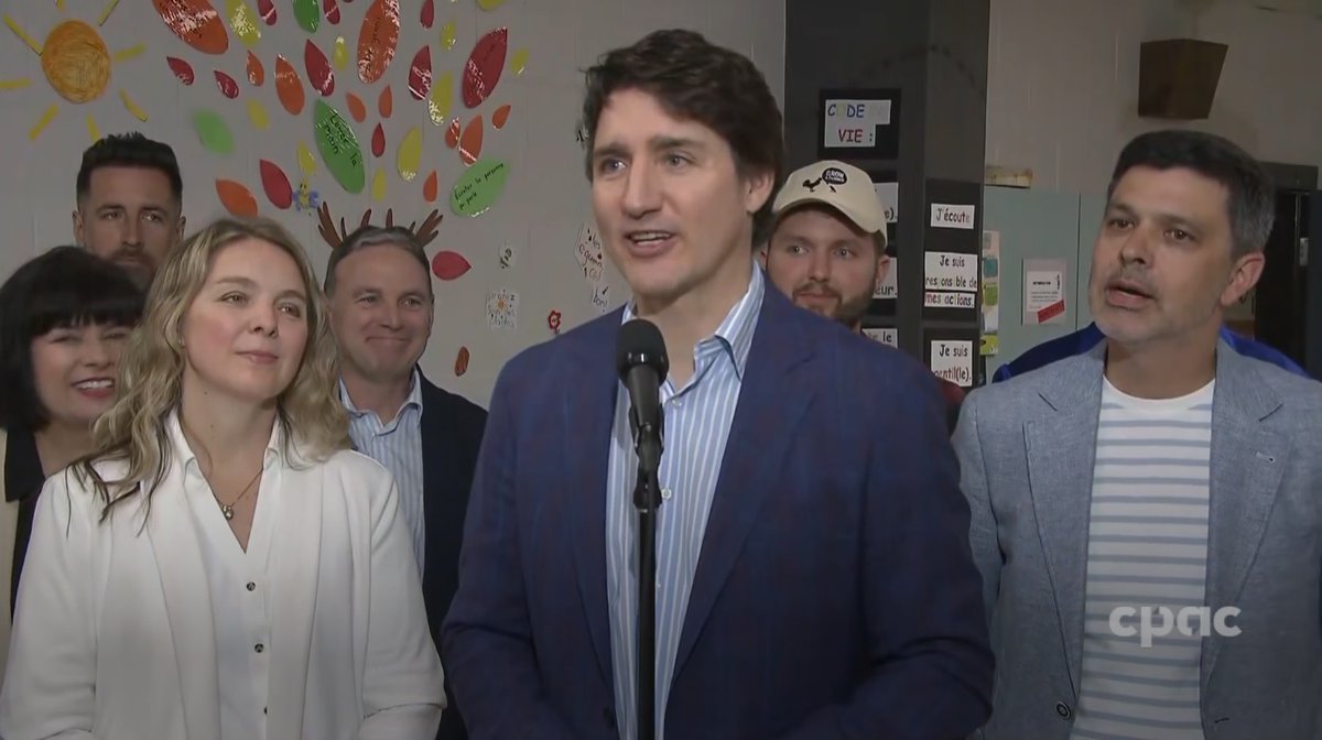 LIVE: PM Trudeau makes announcement in N.B. on childhood development ➡️ow.ly/NICx50RIJTs EN DIRECT : Le PM Trudeau fait une annonce au N.-B. au sujet du développement des jeunes enfants ➡️ow.ly/bZle50RIJTt #cdnpoli | #polcan