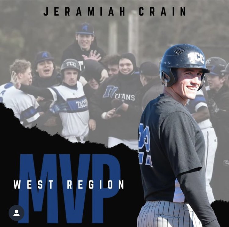 Congratulations to <a href="/CrainJeramiah/">Jeramiah Crain</a> MVP in the west region #RollTitans