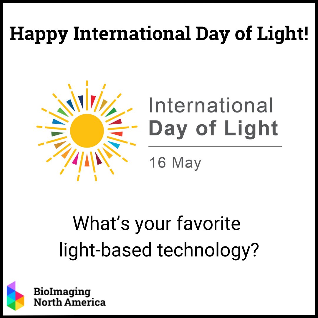 Happy International Day of Light (@IDLofficial)!

Share your favorite light-based technology that has impacted your life in the comments!

#lightinourlives2024