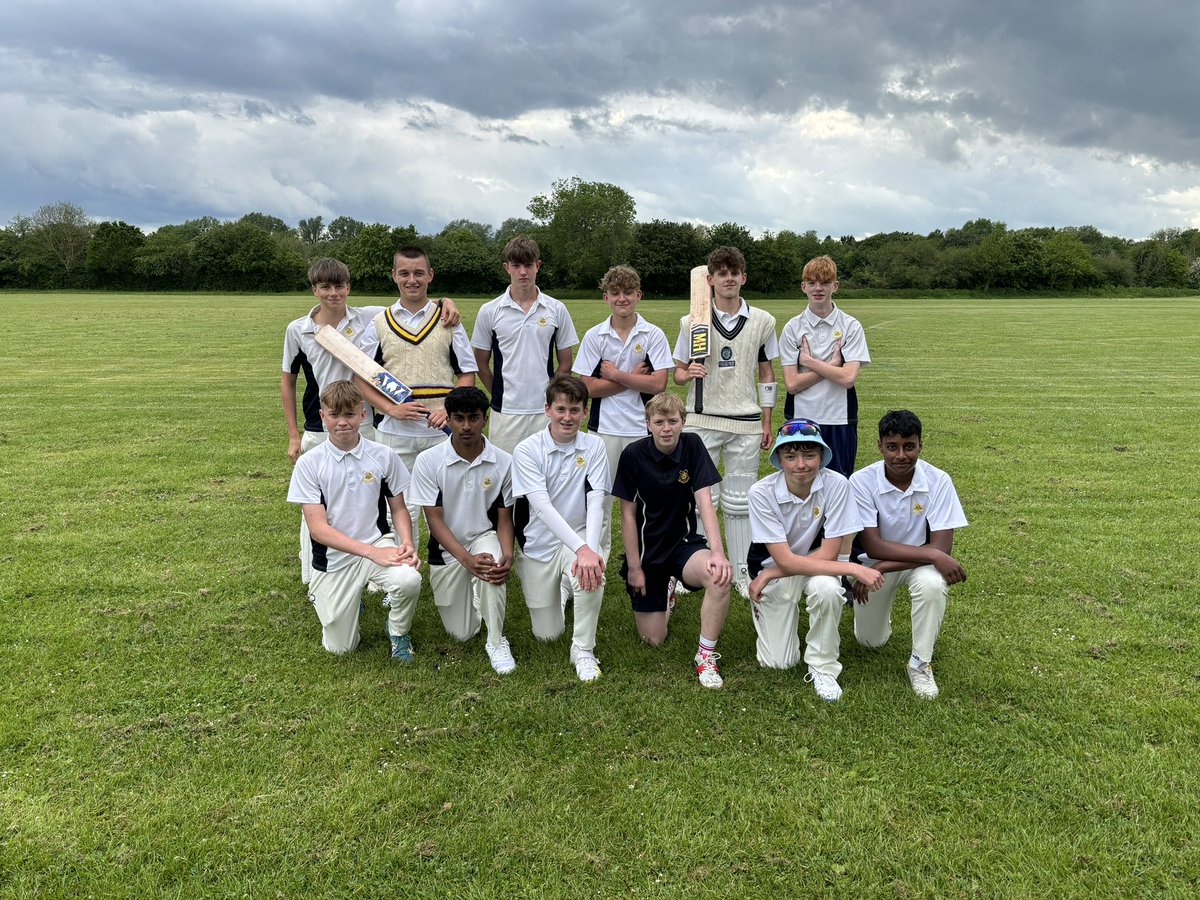 U15 Cricket Team into the semi finals of the state school county cup defeating Haygrove by 10 wickets in a rain affected match, Haygrove finish 59-8 with wickets amongst Jasper, Toby, Henry and Will. In reply James S finshes with 20NO and Henry 28NO. Great display from the team.