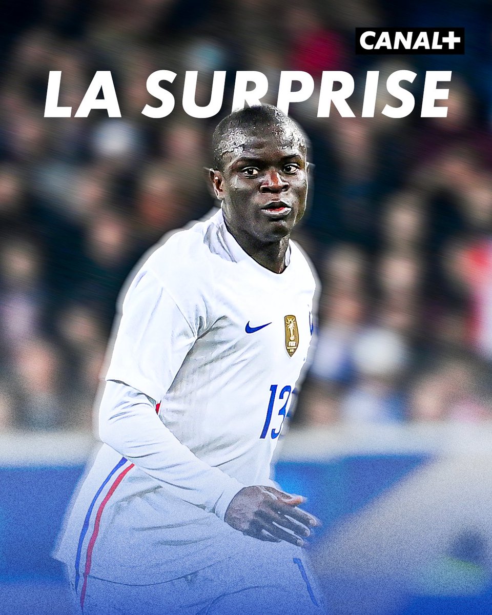 CanalplusFoot's tweet photo. 🚨🚨 INFO CANAL+ 🚨🚨

🇫🇷 Selon nos informations, N'GOLO KANTE devrait faire partie de la liste de Didier Deschamps pour l'EURO 2024 en Allemagne.

L'actuel joueur d'Al Ittihad n'a plus porté le maillot des Bleus depuis le 3 juin 2022 🔙 https://t.co/KPvewmVPxu