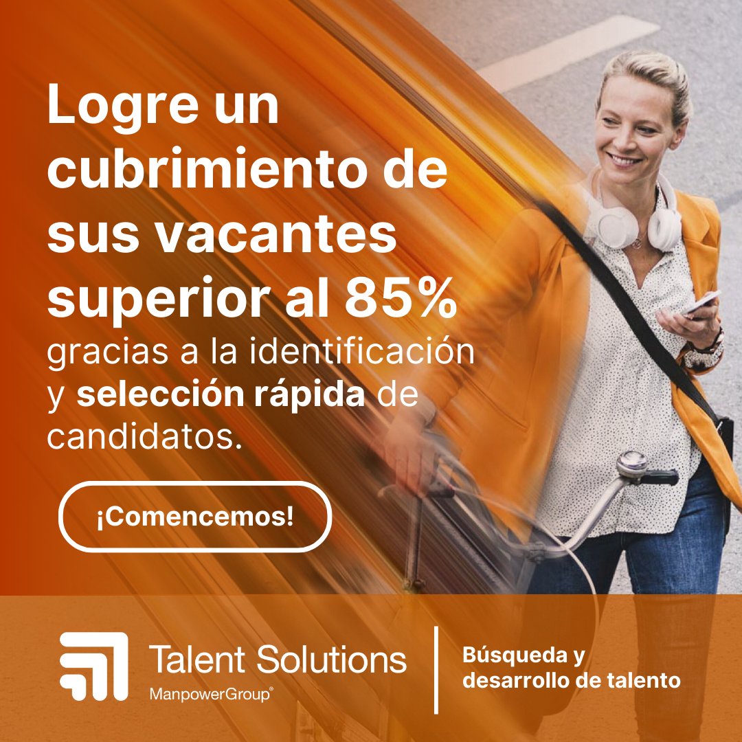 Construya equipos sólidos y eficaces a través de la evaluación precisa de candidatos.

¡Visite nuestro sitio web!  👆

#TalentSolutions #ManpowerGroup #ReclutamientoYSelección #TalentoHumano #RRHH