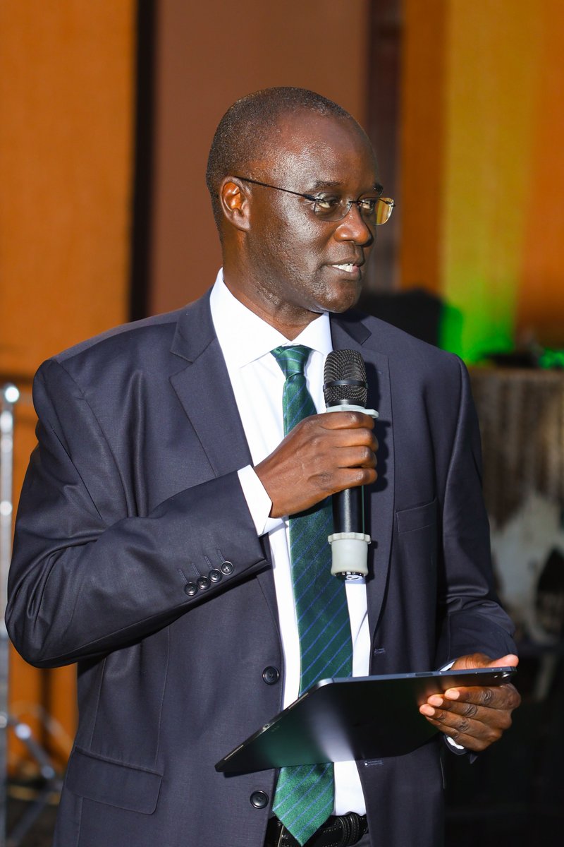Our next speaker is the Group CEO, Arthur Oginga, He expressed his pleasure about being back in Kampala. He went on to remind the audience that we are marking 179 years, tomorrow, as a business. To highlight our strides, he mentioned, 'We are spread over 13 African countries,