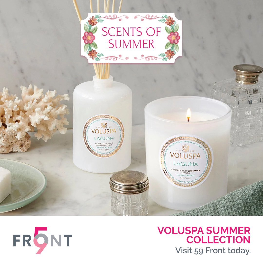 SCENTS OF SUMMER #Voluspa #59Front
