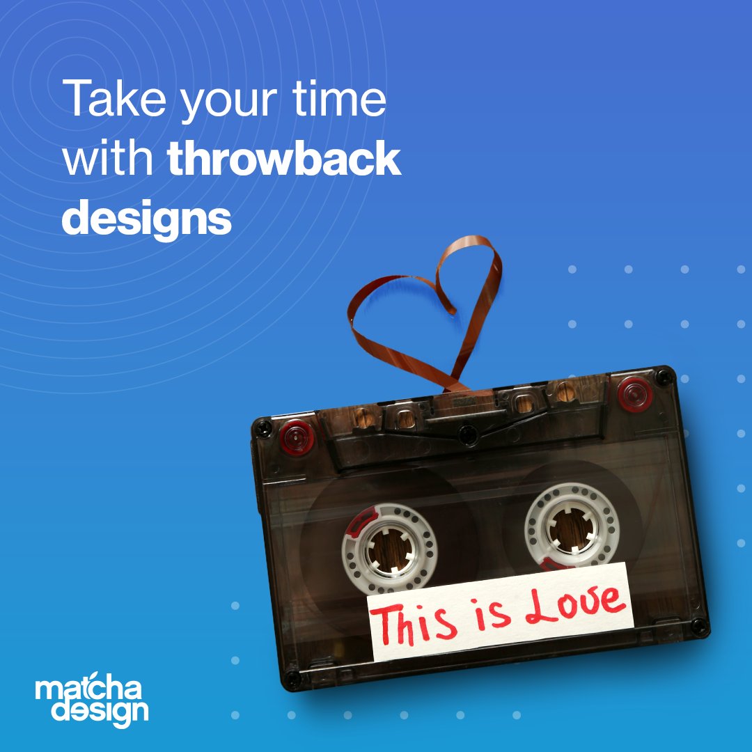 Take your time with throwback designs

We recommend you try dipping your toes into nostalgic design over time. Completely revamping your brand makes it hard to take feedback and adapt over time. Go gradually and see how your audience responds.

#StepByStep #NostalgicDesign