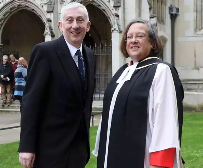 Mr Speaker announced his chaplain @mountainskies is to become a bishop. He said: “Tricia has had a calming presence, exuding her trademark warmth and giving wise counsel to MPs and staff alike. “She has been not only a great Speaker’s chaplain, but a great friend.”