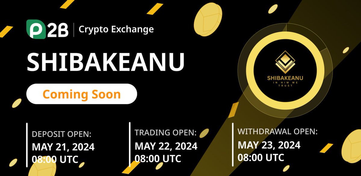 🐕 ShibaKeanu ($SHIBK) will be listed on P2B🐕 Check out $SHIBK & P2B listing promo on YouTube: youtu.be/Q6GuXTnepwc?si… shibakeanu.io x.com/shibakeanu t.me/Official_Shiba…