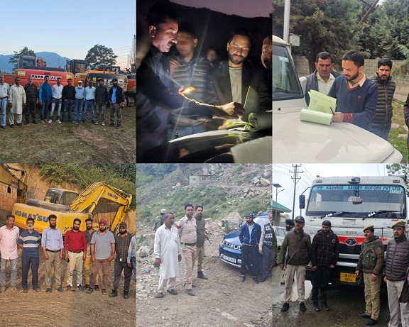 Cracking down on illegal mining! Pulwama district seizes 211 vehicles, fines Rs. 72 lakh in Q1. FIRs lodged against 25 offenders. Let's preserve our natural resources and ensure environmental sustainability. #IllegalMining #Pulwama #Environment