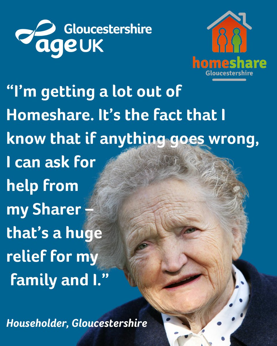 Homeshare Gloucestershire tweet media