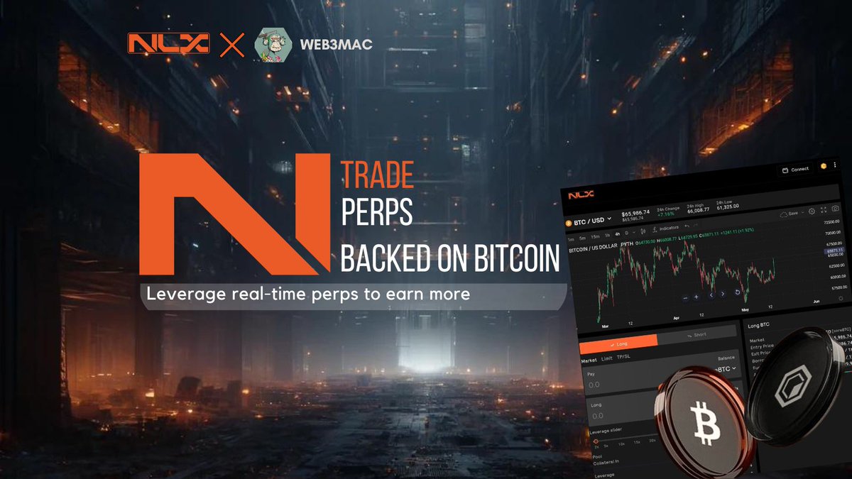 Ever since the Bitcoin halving event 

Protocols have been finding ways to leverage the power of Bitcoin evm capabilities ..

While digging deep through 100s of protocols,  i found @nlx_trade.

Walk with me as we dissect its potential 
Tap here🧵, and let's begin ⌄⌄⌄