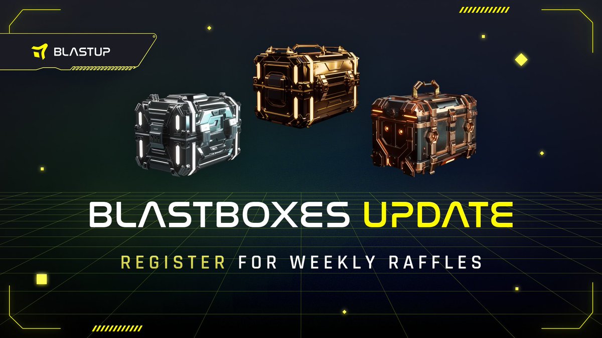We have some news: the rules for participating in our Blastboxes are changing! Now, to participate, you need to pre-register using this link: tally.so/r/nWAQQP.

🔔 Important Information:

▪️You only need to register once. After registration, you will automatically be
