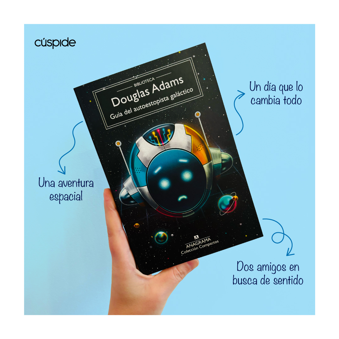 Arthur Dent descubre que su casa será derribada, que su mejor amigo es un alien y que la Tierra está a punto de ser aniquilada. 😱
Todo esto lo lleva a embarcarse en una gran aventura con su amigo, Ford Prefect.

Conseguilo en Cuspide.com
#CuspideLibros #Recomendados