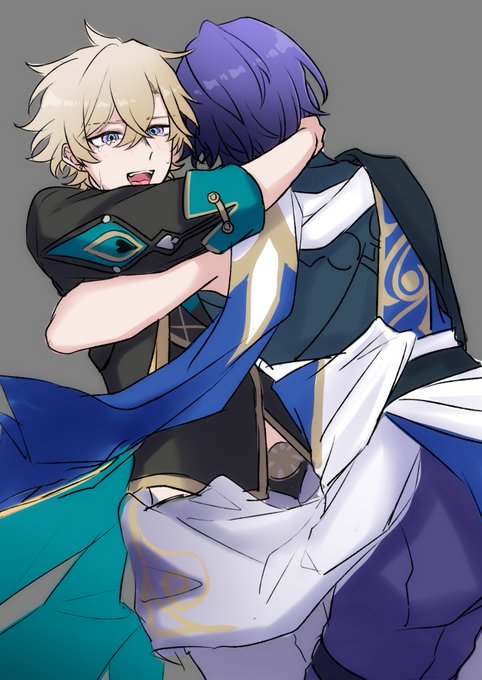 「hug yaoi」 illustration images(Latest)