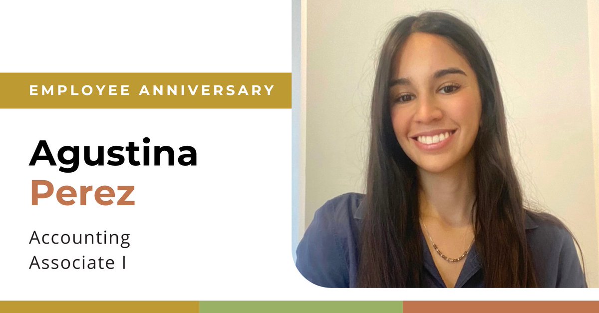 A round of applause to Agustina Perez for 1 year of outstanding service! All of us wish you continued success and growth with the FLORES family.

#WorkAnniversary #TeamUpdates #FLORESFamily