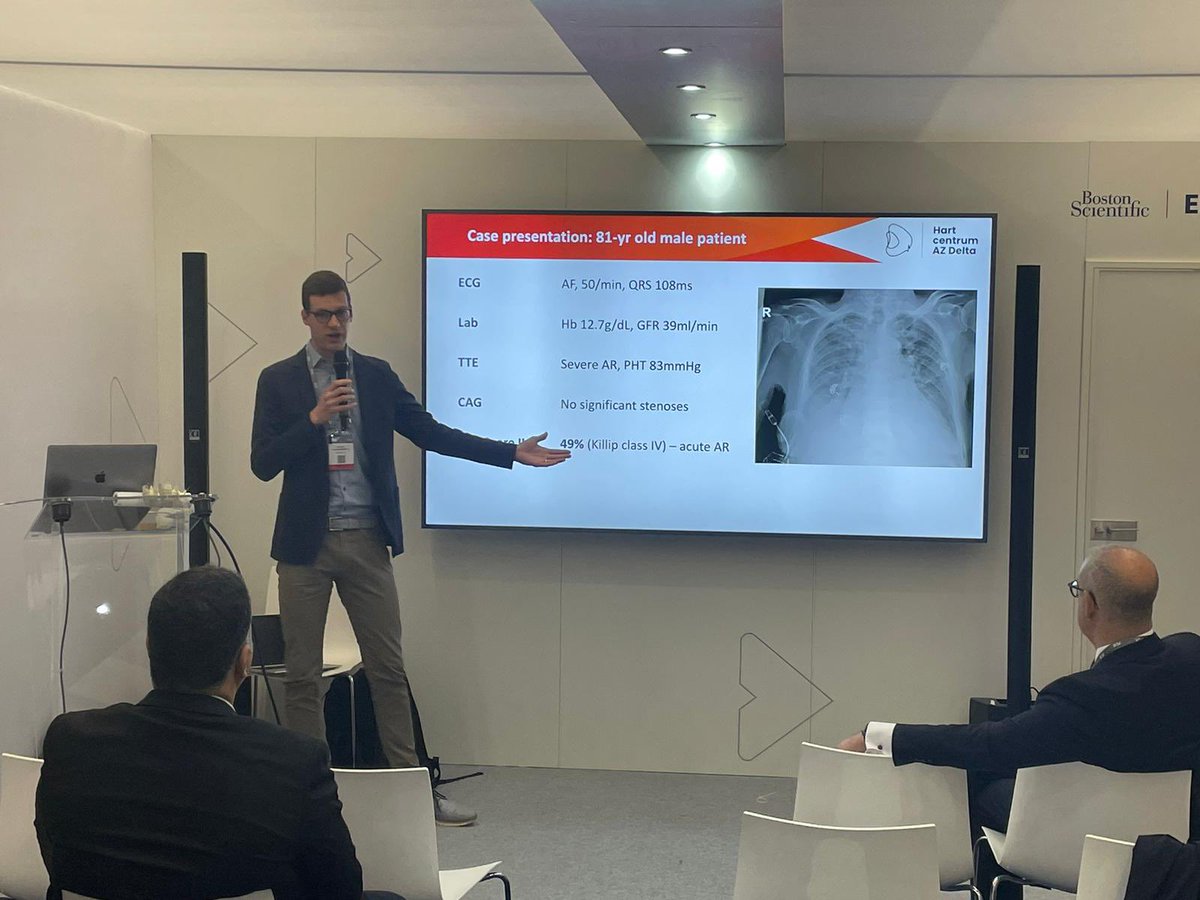 Mvhave's tweet image. Session on valve-in-valve #TAVR with the @bostonsci #Acurate Neo2 platform on #EuroPCR together with the esteemed Saib Khogali! #CardioTwitter @az_delta @deltacardio Great to be in Paris 🇫🇷with colleagues and friends.