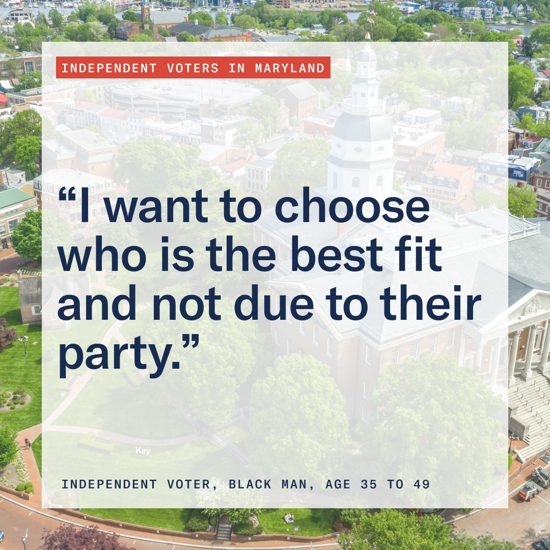 Maryland’s closed primaries exclude many, but these voters remain independent. Discover why: #PrimaryProblem #OpenPrimaries #LetUsVote