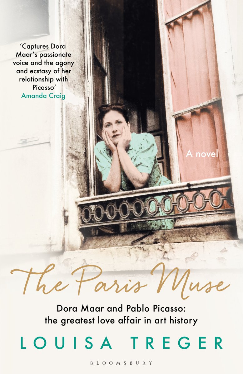 SO happy to share with you the final cover for #TheParisMuse! Huge thanks to @DavidMann18 & @BloomsburyBooks for making such a thing of beauty. Out 04/07, u can pr-order here if u so wish (&I might have mentioned how very helpful pre-orders are to authors) m.cmpgn.page/P6VbQ8