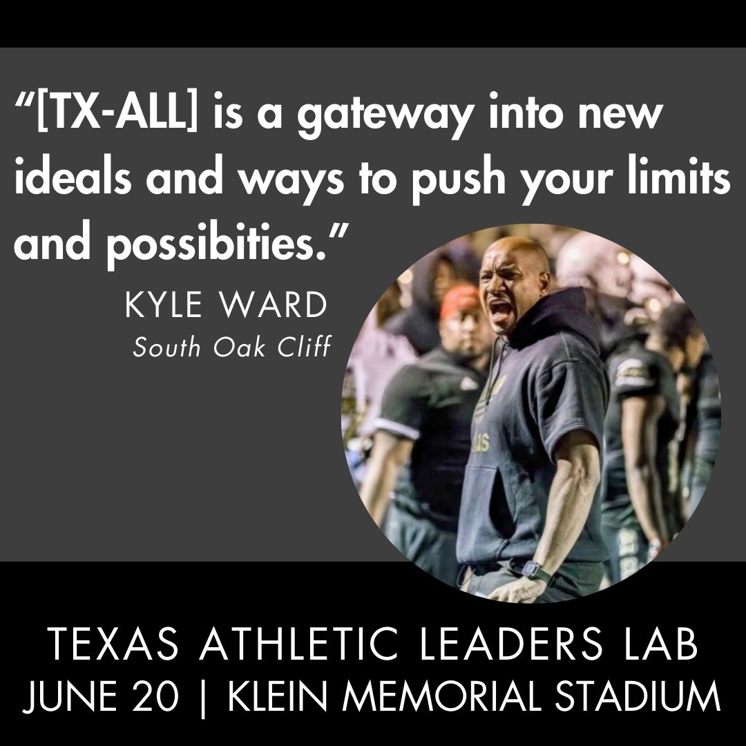 Come see how the best get better at the event @CoachWarden calls 'a gateway.' June 20, Klein Memorial Stadium, 9a-2p. We'll see you there. More info here: novus-7577245.hs-sites.com/learn-more-tx-… See what happened at the most recent TX-ALL: youtube.com/watch?v=KKeyor…